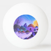 The Sighting - Alien Lights Tischtennisball (Rückseite)