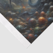 The Silent Guardian Dragon Decoupage Seidenpapier (Detail)