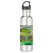 The Silent Man Edelstahlflasche (Vorderseite)