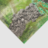 The Silent Man Seidenpapier (Ausschnitt)