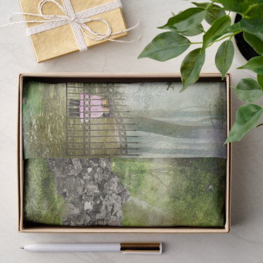 The Silent Man Seidenpapier (Geschenk)