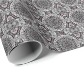 The Silver Fractal Garden Geschenkpapier (Rolleneckpunkt)