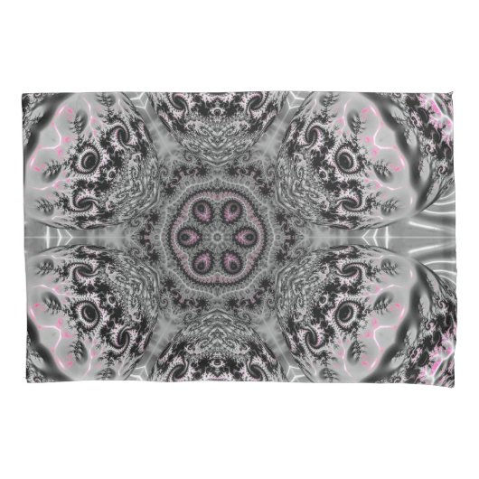 The Silver Fractal Garden Kissenbezug (Vorderseite)
