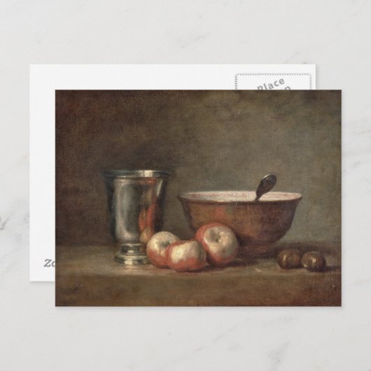 The Silver Goblet, c.1768 Postkarte (Vorne/Hinten)