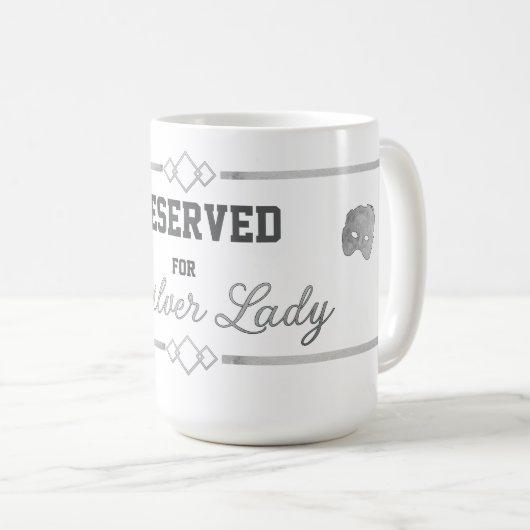The Silver Lady Mug  Kaffeetasse (VorderseiteRechts)