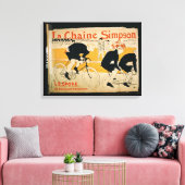 'The Simpson Chain', Paris (color litho) Leinwanddruck (Insitu (Wohnzimmer))