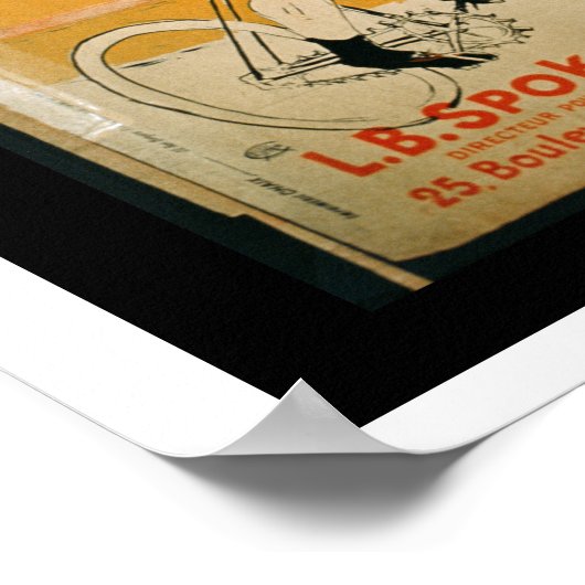 'The Simpson Chain', Paris (color litho) Poster (Ecke)