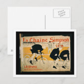 'The Simpson Chain', Paris (color litho) Postkarte (Vorne/Hinten)