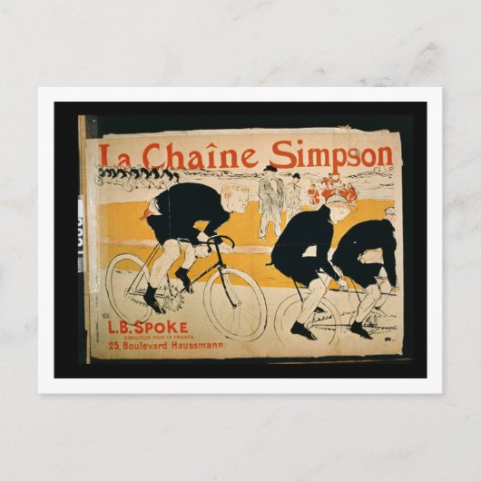 'The Simpson Chain', Paris (color litho) Postkarte (Vorderseite)