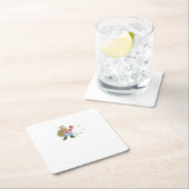 The Simpsons Christmas Tis The Jelly Season Rechteckiger Pappuntersetzer (Vor Ort)