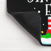 The Singing Elf Christmas Family Matching Xmas Sin Mousepad (Ecke)