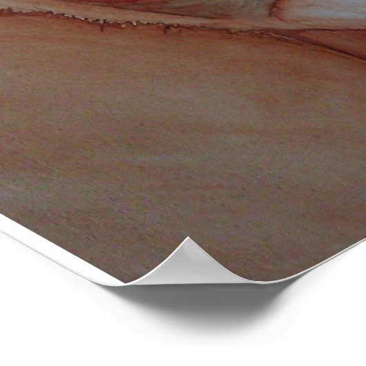 "The Singing Warrior" Gemälde von Joseph C. Kenyon Poster (Ecke)