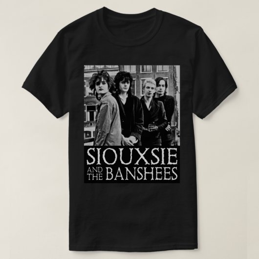 The Siouxsie and the Banshees Poster T-Shirt (Design vorne)