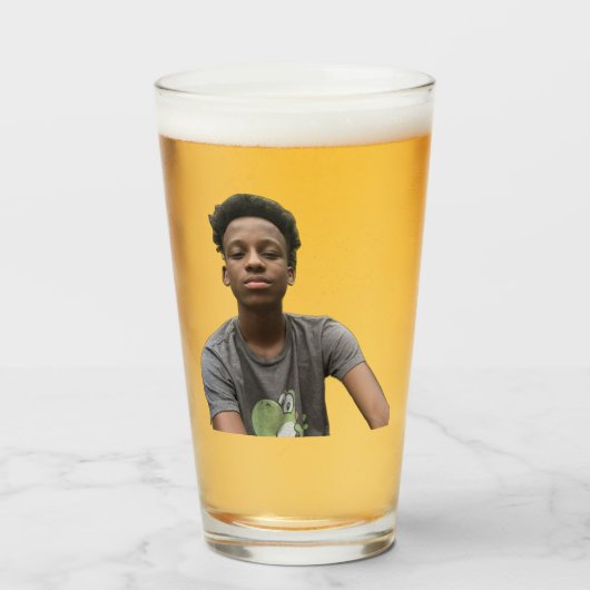 The "Sip Like Clay" Glass Glas (Vorne (Gefüllt))