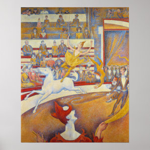 The Sircus by Georges Seurat - Vintage Art Poster
