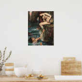 The Siren John William Waterhouse Art Poster (Küche)