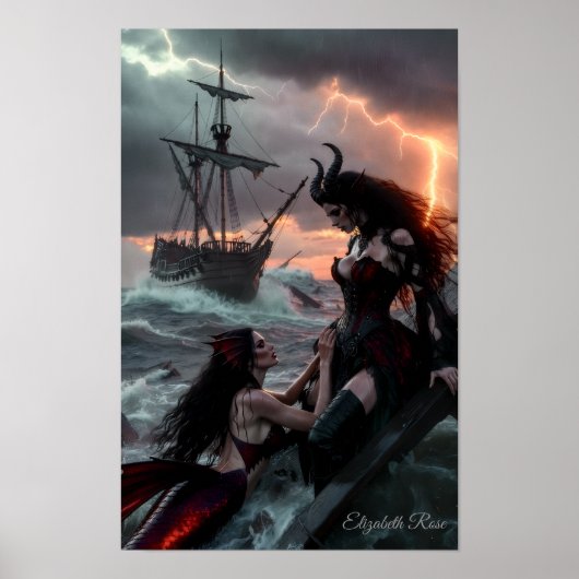 The Siren's Mercy Poster (Vorne)