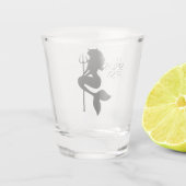 The Sirens of Sin Logo v2 Shot Glass Schnapsglas (Rückseite)