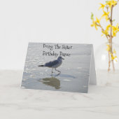 "THE SISTER BIRTHDAY TANCE" SIS & BEST FRIEND KARTE (Gelbe Blume)