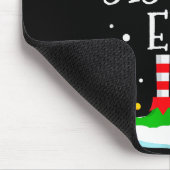 The Sister Elf Christmas Family Matching Xmas Grou Mousepad (Ecke)