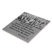 The Siven Archangels (M 034; Gravur) Fliese (Seite)