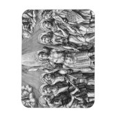 The Siven Archangels (M 034; Gravur) Magnet (Vertikal)