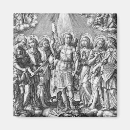The Siven Archangels (M 034; Gravur) Magnet