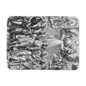 The Siven Archangels (M 034; Gravur) Magnet (Horizontal)