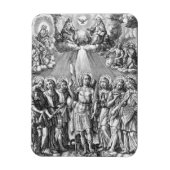 The Siven Archangels (M 034; Gravur) Magnet (Vertikal)