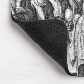 The Siven Archangels (M 034; Gravur) Mousepad (Ecke)