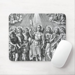 The Siven Archangels (M 034; Gravur) Mousepad