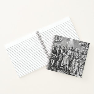 The Siven Archangels (M 034; Gravur) Notizblock