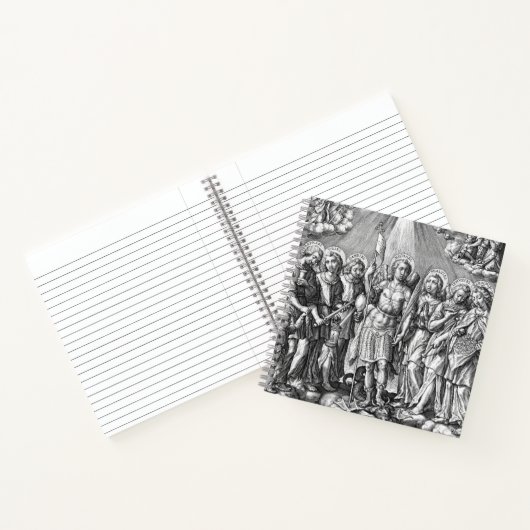 The Siven Archangels (M 034; Gravur) Notizblock (Innenseite)