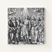 The Siven Archangels (M 034; Gravur) Notizblock (Rückseite)