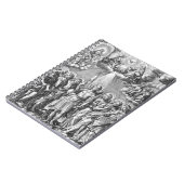 The Siven Archangels (M 034; Gravur) Notizblock (Linke Seite)