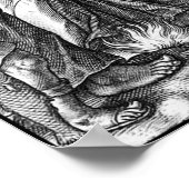 The Siven Archangels (M 034; Gravur) Poster (Ecke)