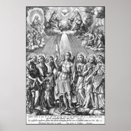 The Siven Archangels (M 034; Gravur) Poster