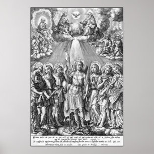 The Siven Archangels (M 034; Gravur) Poster