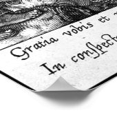 The Siven Archangels (M 034; Gravur) Poster (Ecke)