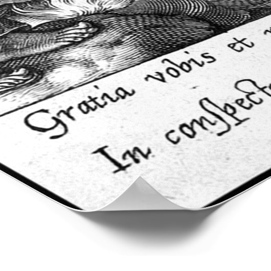 The Siven Archangels (M 034; Gravur) Poster (Ecke)