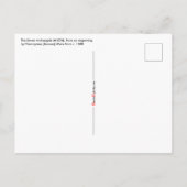 The Siven Archangels (M 034; Gravur) Postkarte (Rückseite)