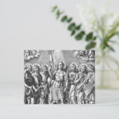 The Siven Archangels (M 034; Gravur) Postkarte (Stehend Vorderseite)