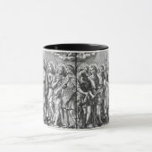 The Siven Archangels (M 034; Gravur) Tasse (Zentrum)