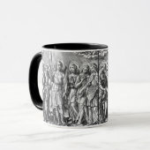 The Siven Archangels (M 034; Gravur) Tasse (Vorderseite Links)