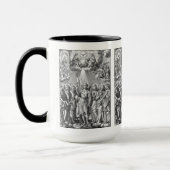 The Siven Archangels (M 034; Gravur) Tasse (Links)