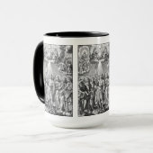The Siven Archangels (M 034; Gravur) Tasse (Vorderseite Links)