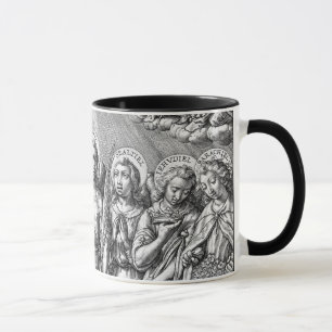 The Siven Archangels (M 034; Gravur) Tasse