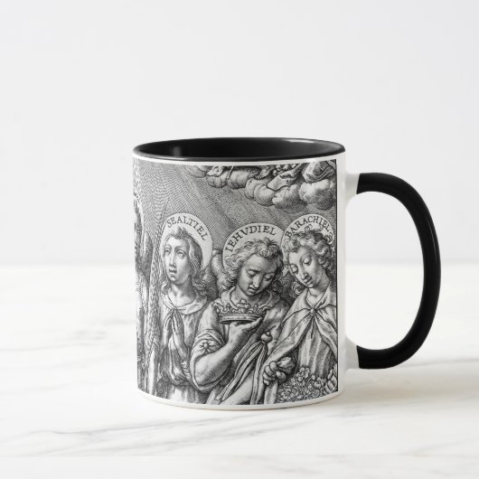 The Siven Archangels (M 034; Gravur) Tasse (Rechts)