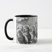 The Siven Archangels (M 034; Gravur) Tasse (Links)