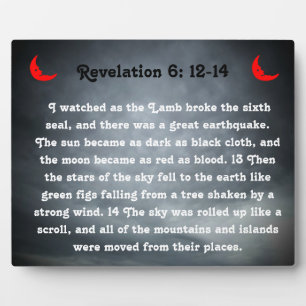 The Sixth seal Fotoplatte